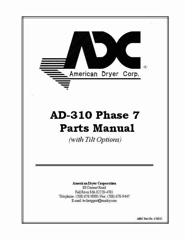 American Dryer Corp  Clothes Dryer AD-310-page_pdf